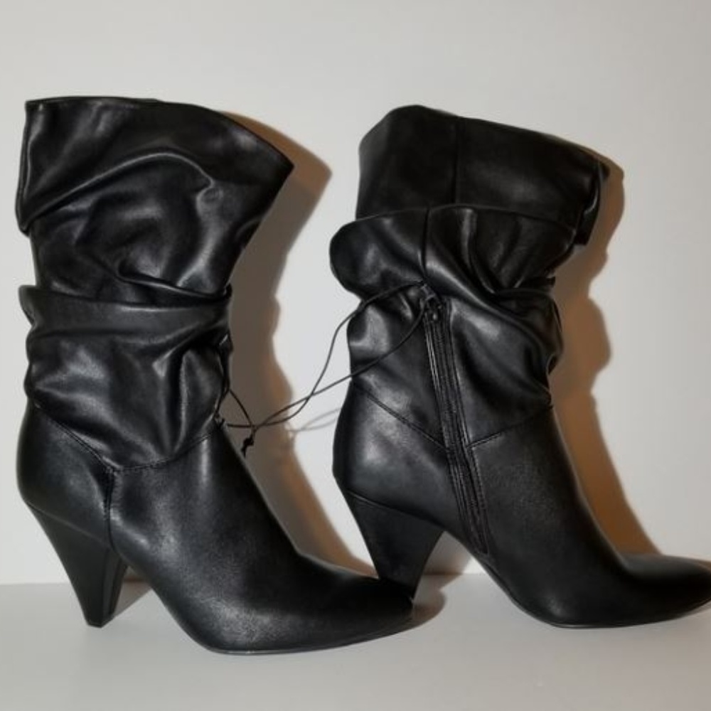 Women's Alisha Slouch Shaft Pointed Scrunch Boot